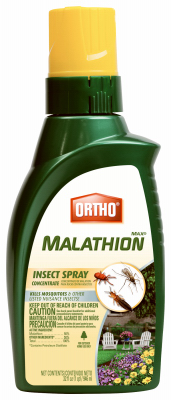 Ortho 0166610 MAX 0 Insect Killer, Liquid, Spray Application, Outdoor, 32 oz Bottle Light Yellow