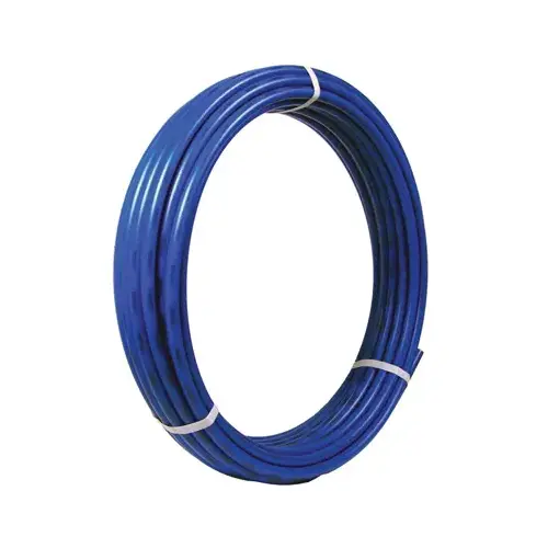 PEXB Coil Pipe, Blue, 3/4 In. Copper Tube Size x 300 Ft.