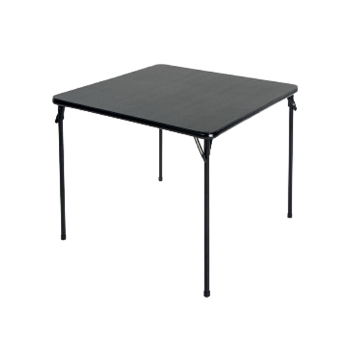 Cosco 14-619-BLK2-XCP2 Folding Table 34" W X 34" L Square Black - pack of 2
