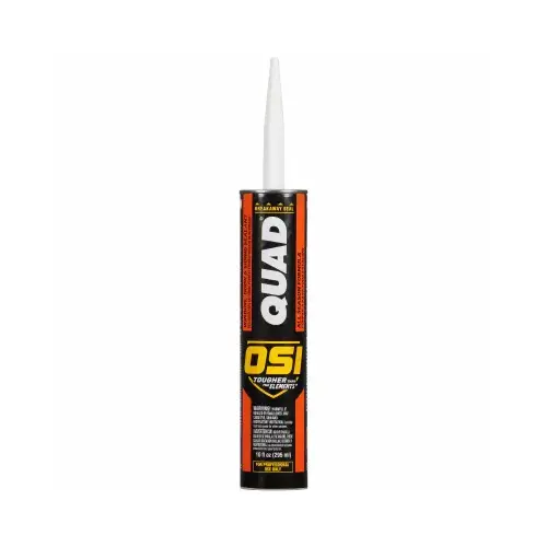 Quad Window, Door Caulk & Sealant, 10.5-oz.