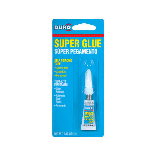 Super Glue, Gel, Fragrant Mint, Clear, 2 g Tube