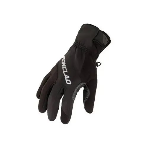 Ironclad Performance Wear SMB2-04-L Summit Fleece Cold Weather Gloves, Black, Large