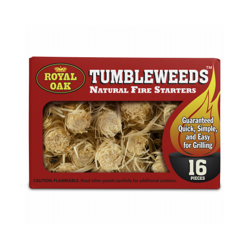 Tumbleweeds Fire Starter, 16-Ct. - pack of 12