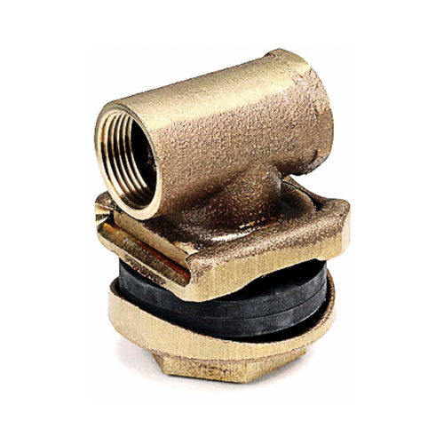 Parts 2O A10148LF-P2 Pitless Adapter Brass 1"