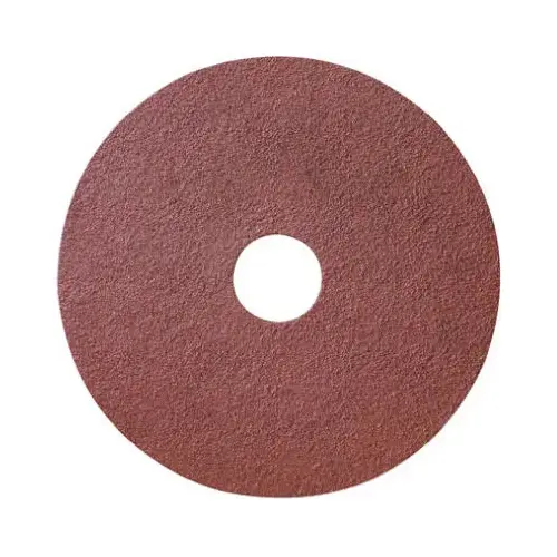 Fiber Disc, 4-1/2 in Dia, 7/8 in Arbor, Coated, 36 Grit, Extra Coarse, Aluminum Oxide Abrasive - pack of 25