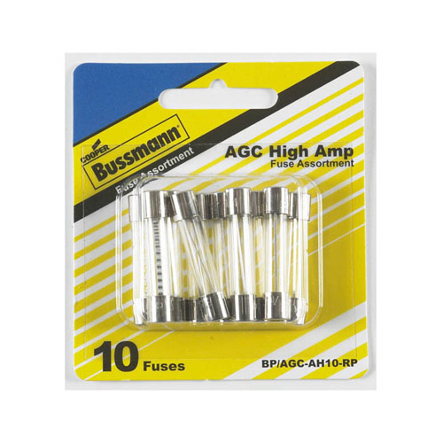 Bussmann BP/AGC-AH10-RP-XCP5 Fuse Kit Clear - pack of 50