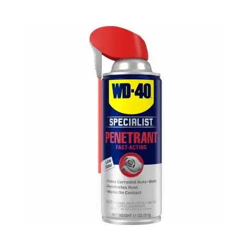 WD-40 Specialist Rust Release Penetrant Spray, 11 oz. Clear