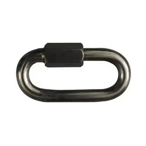 Quick Chain Link, Stainless Steel, 3/16 In.