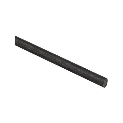 4054BC 5/8" x 48" Hot Rolled Smooth Rod Plain Steel Finish