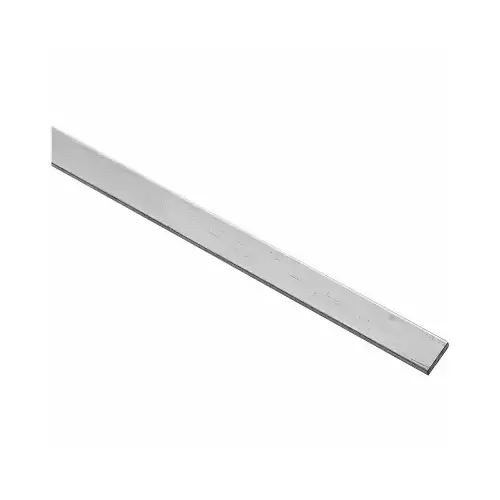 4201BC 1" x 72" Rectangular Bar 1/16" Thick Mill Finish