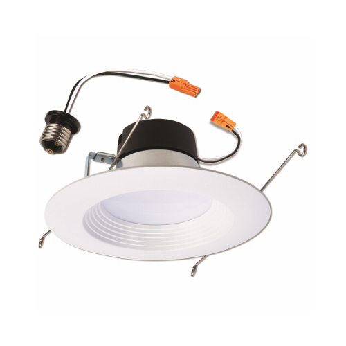 Cooper Lighting Solutions LT56069FS351EWHR Halo LT56 Series 5 in. ./6 in. Selectable CCT(3000-5000K) Integrated LED, White Recessed Light, Dimmable Retrofit Trim