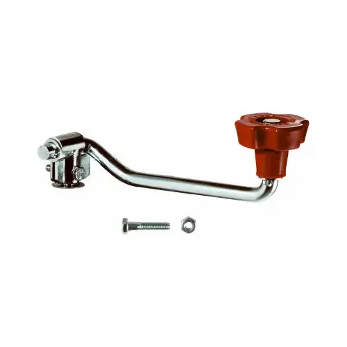 Top Wind Trailer Jack Crank Kit Red