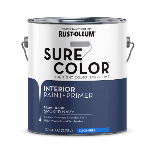 RustOleum 380226 Sure Color Interior Wall Paint & Primer, Eggshell