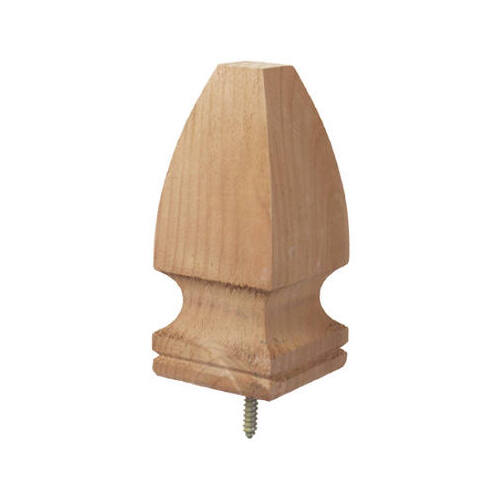 UFP RETAIL, LLC 106515 Post Top, 6-3/4 in H, French Gothic, Pine, White