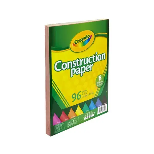 CRAYOLA 99-3000 9 In. x 12 In. Construction Paper (96 Sheets)