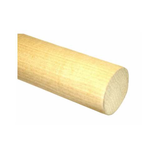 Madison Mill 436976 Poplar Dowel, 1-3/8 in Dia, 72 in L, Wood