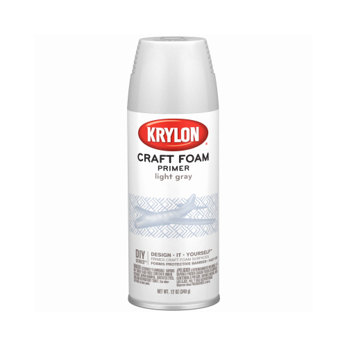 Craft Foam Primer, Light Gray, 12 oz.