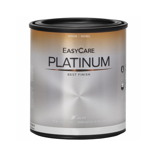 Platinum Interior Paint & Primer, Eggshell Tint Base, 1-Qt.