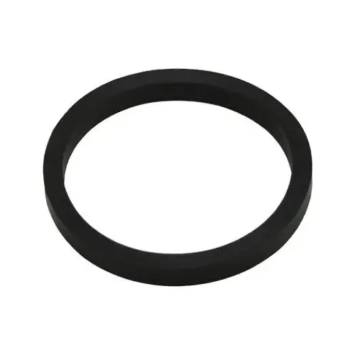 Keeney 85522K Square Cut Washer, Black Rubber, 1-1/2-In.