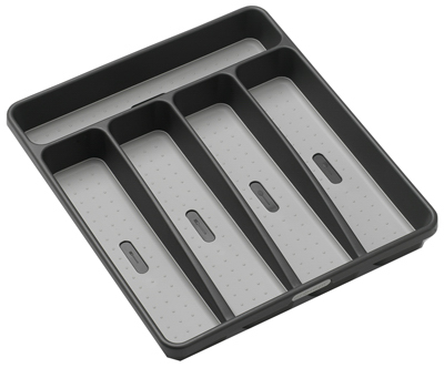 MADESMART HOUSEWARES 95-29885-06 Silverware Tray, Granite, 5-Comparments