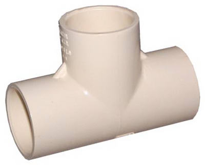 NIBCO T00160D Pipe Tee, 1/2 in, CPVC, SCH 40 Schedule