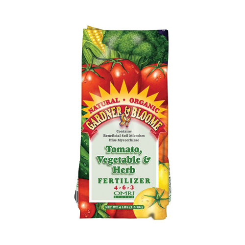 Tomato & Vegetable Fertilizer, 4-6-3 Formula, 4-Lbs.