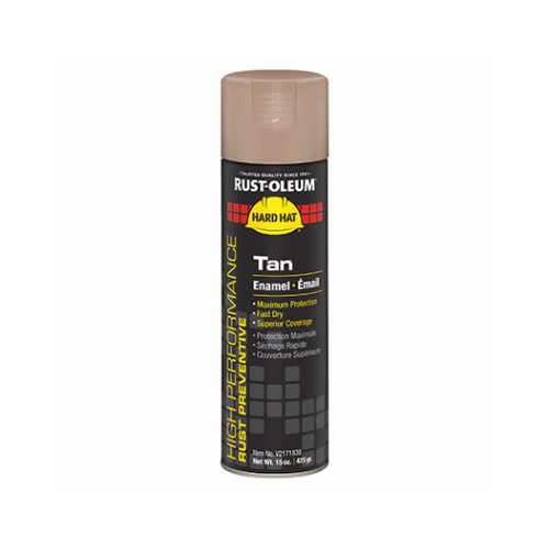 Rust-Oleum V2171838 Industrial Spray Paint, Tan, 15-oz.