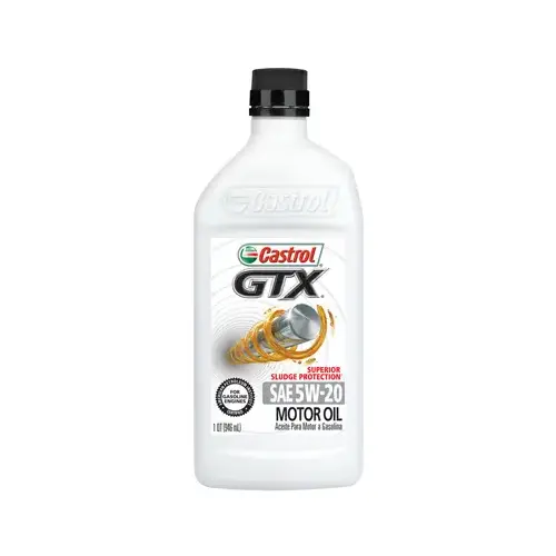 BP LUBRICANTS USA INC 15B743 GTX Motor Oil, 5W-20, Qt.
