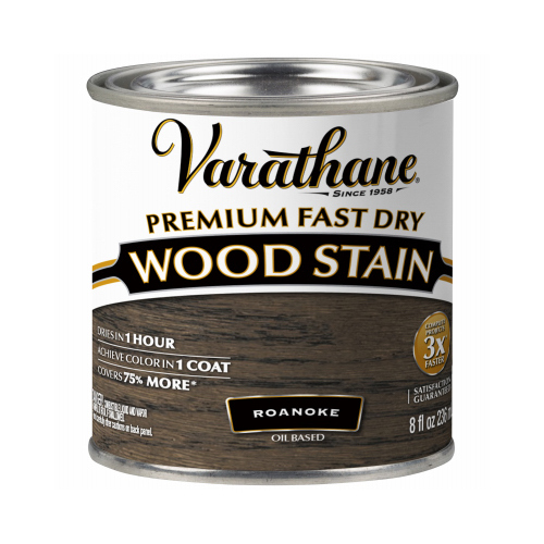 Varathane 370872 Fast Dry Interior Wood Stain, Oil Base, Roanoke, 1/2 Pt.