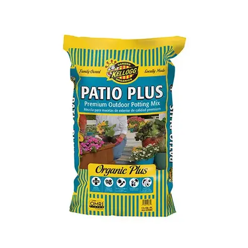 Patio Plus Outdoor Potting Soil, Organic, 1.5-Cu. Ft.