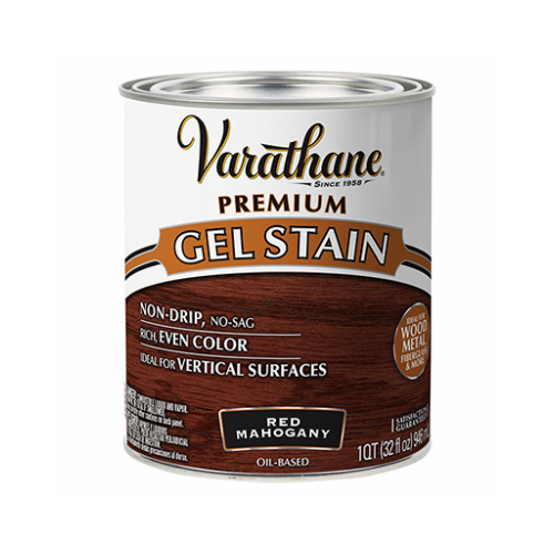 Red Mahogany Gel Wood Stain, Qt.