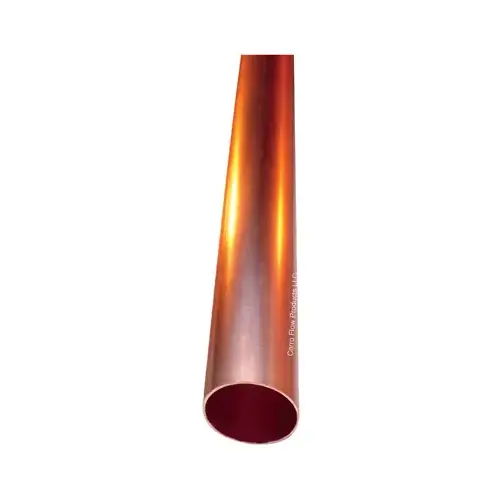 Hard Copper Tube, Type M, 1-In. x 10-Ft.