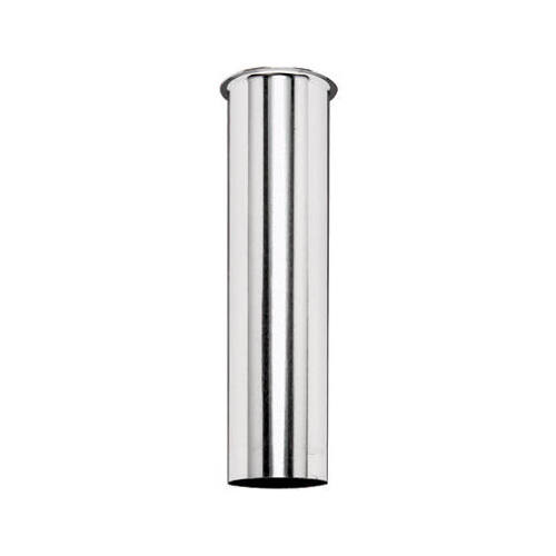 Sink Tail Piece Drain Pipe, Chrome Plated, 22-Ga., 1-1/2 x 4-In.