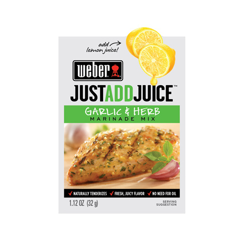 Just Add Juice Garlic & Herb Marinade Mix, 1.12-oz. - pack of 12