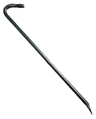 VAUGHAN & BUSHNELL MFG CO MM2342 Gooseneck Wrecking Bar, 17-3/4 Inch