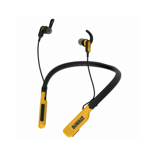 E FILLIATE 190 2091 DW2 A Behind-the-Neck Headphones Wireless Bluetooth Black/Yellow