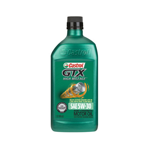 GTX Motor Oil, High-Mileage, 5W-30, 1-Qt. - pack of 6