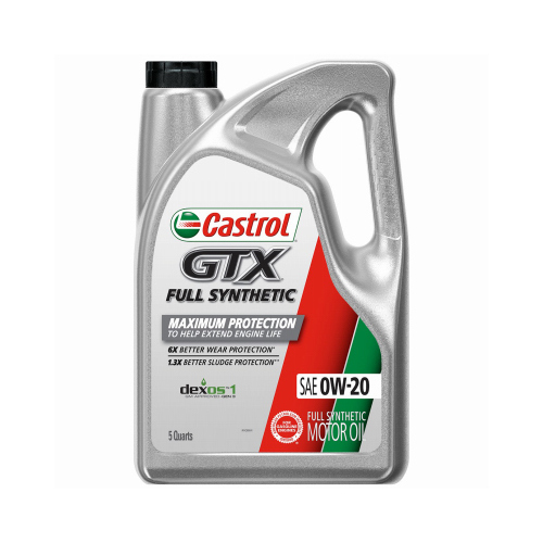 5QT GTX 0W-20 Oil - pack of 3