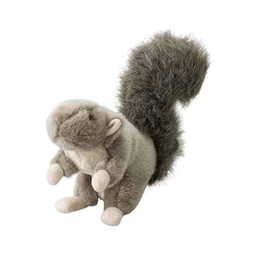 Woodland Soft Dog Toy, Squirrel, 9.5-In.