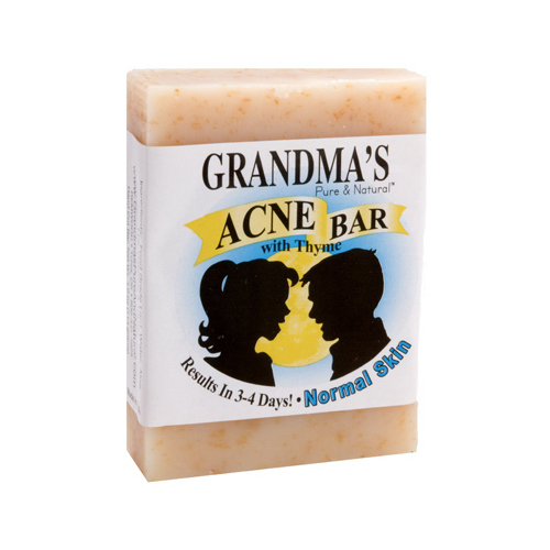 Grandma's Acne Bar For Normal Skin, 4-oz. - pack of 12