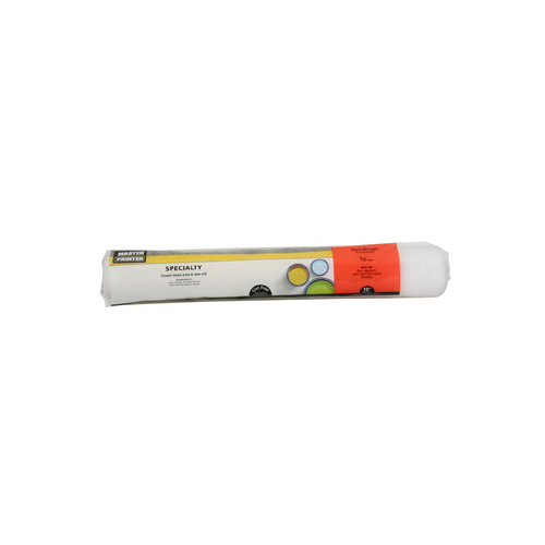 TRUE VALUE APPLICATORS MPW1812-18IN Paint Roller Cover, Woven, 1/2-In. Nap, 18-In.