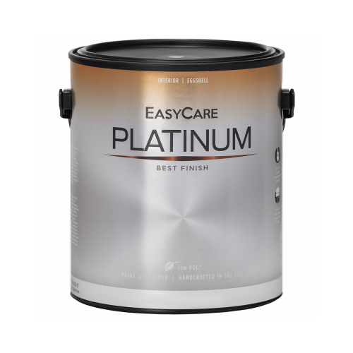 Platinum Interior Paint & Primer In One, Pure White Pastel Base, Eggshell, 1-Gallon