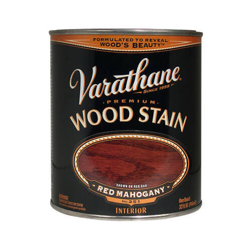 Red Mahogany Premium Oil-Based Interior Wood Stain, Qt.