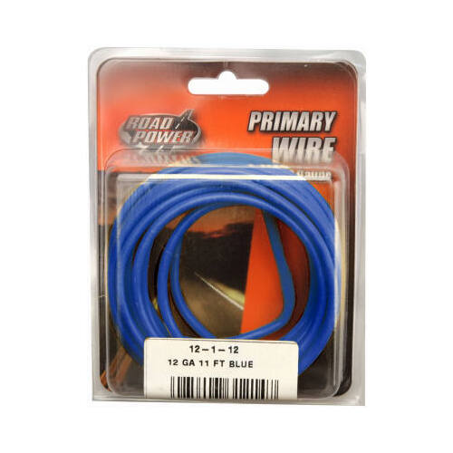 Primary Wire, Blue, 12-Ga., 11-Ft.