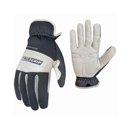 Premium Leather Hybrid Gloves, Men's L