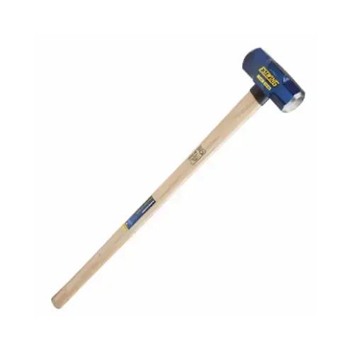 GROZ ENGINEERING TOOLS PVT LTD ESH-836W Sledge Hammer, Steel Head, Hickory Handle, 8-Lbs.