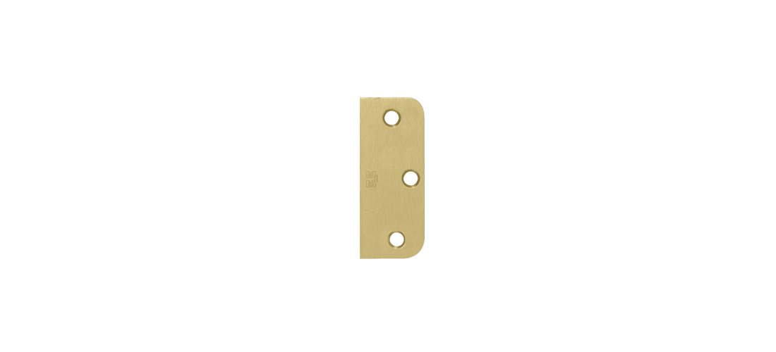 CRL Dull Brass 4/" x 4/" Commercial Bearing Hinge 3 Pack