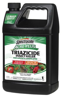 SPECTRACIDE HG-96203 Acre Plus Triazicide Insect Killer for Lawns & Landscapes, 1-Gallon Concentrate