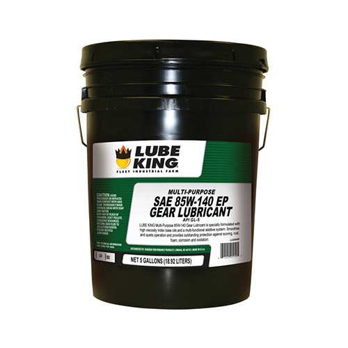 WARREN DISTRIBUTION LU22845P MultiPurpose Gear Lubricant, 85W140, 5