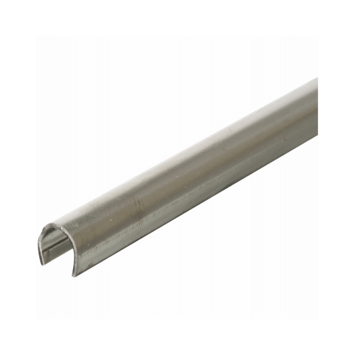 1/4 in. x 48 in. Stainless Steel Sliding Patio Door Repair Track ()